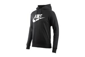 Худи мужское Nike Nsw Club Hoodie (BV2973-010) L Черный