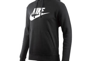 Худи мужское Nike Nsw Club Hoodie (BV2973-010) L Черный