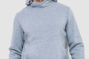 Худи мужской на флисе с капюшоном Ager светло-серый 214R022 (104498_796303) XL