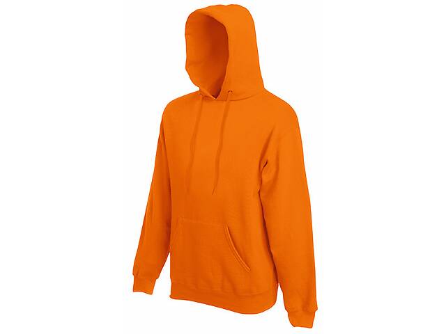 Худи с капюшоном Fruit of the Loom Classic hooded sweat S Оранжевый (062208044S)