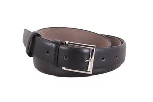 Классический ремень мужской экокожа D-Belts S0962 черный 110-116 см х 3.3 см