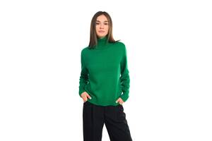 Классический женский свитер SVTR 440 зеленый 42-44