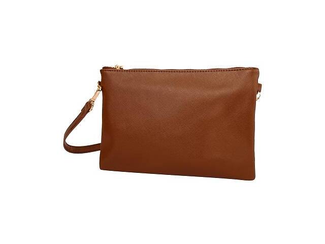 Клатч повседневный Amelie Galanti Женская сумка-клатч из кожезаменителя AMELIE GALANTI A991705-brown