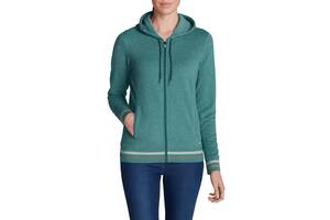 Кофта Eddie Bauer Womens Evergreen Hoodie HTR TURQUOISE XS Зеленый (0267HTUR-XS)