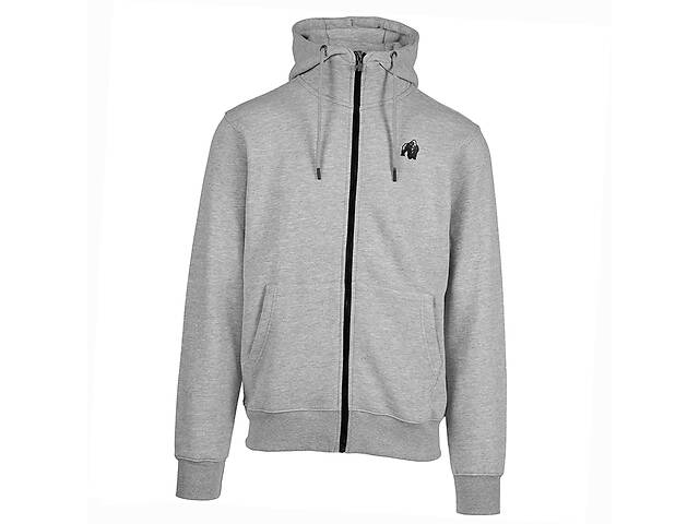 Кофта Gorilla Wear Kennewick Zipped Hoodie M Серый (06369264)