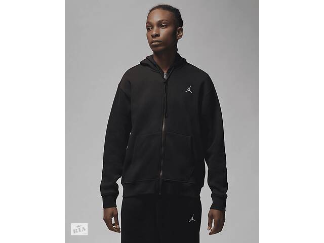 Кофта Jordan Essentials Mens Full-Zip Fleece (FJ7771-010) L Черный