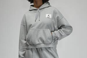 Кофта Jordan Essentials Women's Fleece Hoodie (DD6998-063) XS Серый