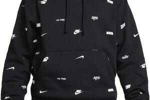 Кофта мужская Nike M Nk Club+ Bb Po (FB7434-010) L Черный