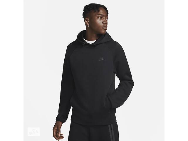 Кофта мужская Nike M Nk Tch Flc Po Hoodie (FB8016-010) M Черный