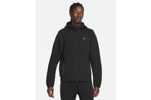 Кофта мужская Nike Sportswear Tech Fleece Windrunner Full-Zip Hoodie (FB7921-010) 2XL Черный