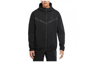 Кофта мужская Nike Tech Fleece Hoodie (CU4489-010) 2XL Черный