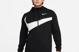 Кофта Nike M Nk Df Flc Hd Fz (FB8575-010) M Черный