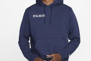 Кофта Nike Paris Saint-Germain Gfa Fleece Hoodie (DN1317-410) L Синий