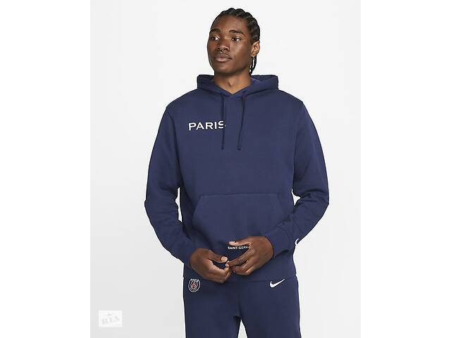 Кофта Nike Paris Saint-Germain Gfa Fleece Hoodie (DN1317-410) L Синий