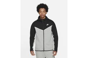 Кофта Nike Sportswear Tech Fleece (CU4489-016) 2XL Черный