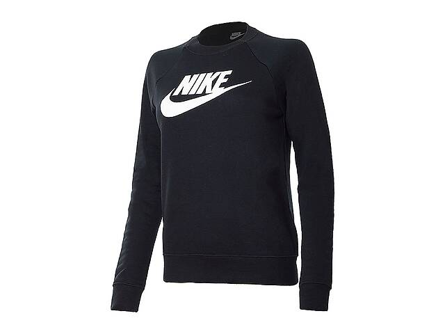 Кофта Nike W NSW Essntl Crew Flc Hbr (BV4112-010) XS Чорний