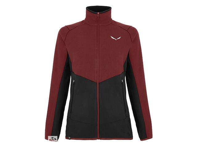 Кофта женская Salewa Paganella Jacket Womens XXL Бордовый-Черный