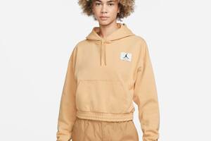 Кофта женские Jordan Air Essentials Fleece Hoodie Beige (DD6998-268) L Бежевый