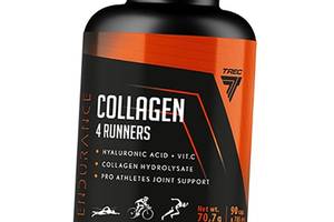 Коллаген и Гиалуроновая кислота Collagen 4 Runners Trec Nutrition 90капс (68101002)