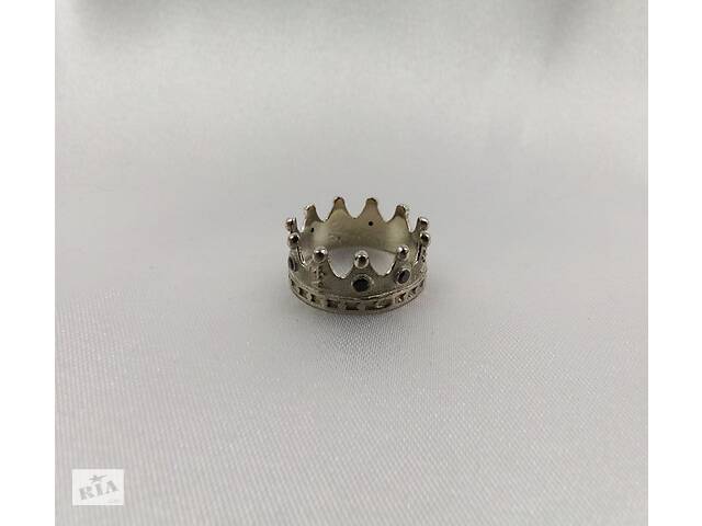 Кольцо Корона с черными камнями Maxi Silver 5294 SE 16
