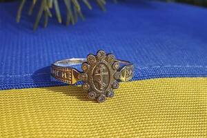 Кольцо православное спаси и сохрани Maxi Silver 3972 SE 16