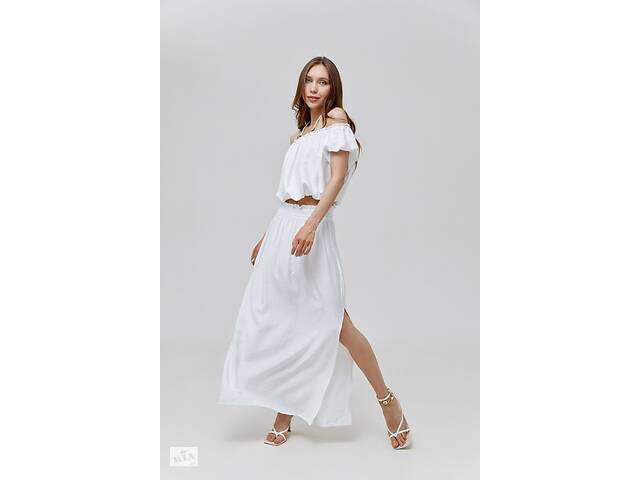 Комплект блузка и юбка VOLGINA XL белый (68983388) 005018XL