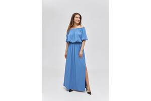 Комплект блузка и юбка VOLGINA XL синий (68983364) 005016XL