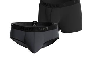 Комплект трусов MIX Intimate/ Briefs Black Series 2шт MAN's SET 3XL