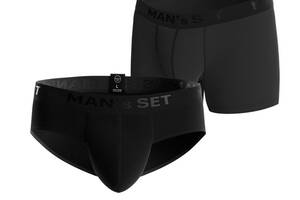 Комплект трусов MIX Intimate/ Slips Black Series 2шт MAN's SET S