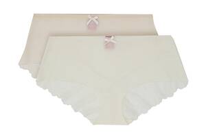 Комплект трусов Pretty Polly Nicola ES055L 2PP L Pink Ivory (5053014561611)