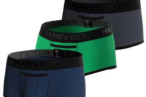 Комплект трусов Sport Black Series 3шт MAN's SET XL Разноцветный