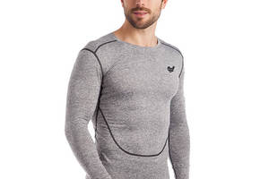 Компрессионная футболка мужская с длинным рукавом Jason CO-912 FDSO L Светло-серый (06508131)