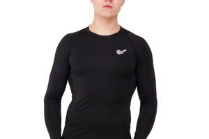 Компрессионная футболка мужская с длинным рукавом Jason L-809-1 FDSO XXL Черный (06508410)