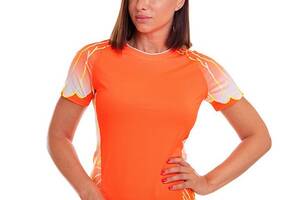 Компрессионная футболка женская LD-7320 Lingo L Оранжевый (06506021)