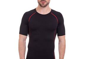 Компрессионная мужская футболка с коротким рукавом LD-1103 FDSO 3XL Черно-красный (06508043)