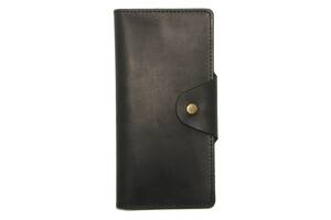 Кошелек-купюрник DNK Leather DNK Purse H col.J Черный