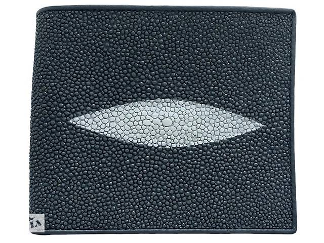 Кошелек мужской из натуральной кожи морского ската Ekzotic Leather серый (stw121_2)