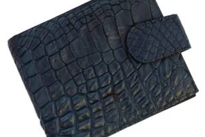Кошелек из кожи крокодила Ekzotic Leather Синий (cw 121)