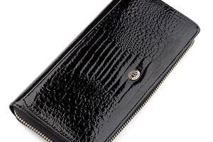 Кошелек женский ST Leather S7001A кожаный Черный (18437)