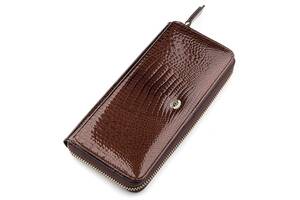 Кошелек женский ST Leather S7001A кожаный Коричневый (18438)