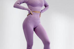 Костюм для фитнеса женский LILAFIT Фиолетовый L (LFS000067)