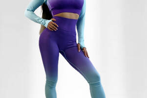 Костюм для фитнеса женский LILAFIT Фиолетовый M (LFS000068)