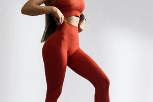 Костюм для фитнеса женский LILAFIT Красный M (LFS000080)