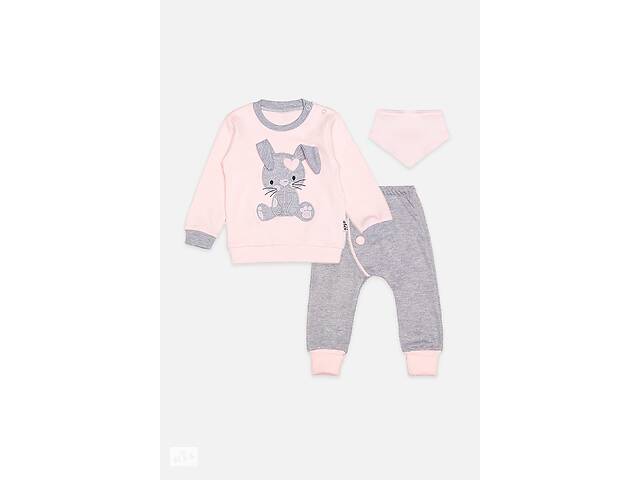 Костюм с брюками для девочки 62 розовый Elci Baby ЦБ-00210835
