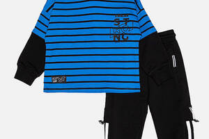 Костюм с брюками для мальчика Toontoy 104 Синий ЦБ-00208514 (SKT000884776)