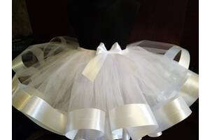 костюм метелик фея хмаринка cпідничка юбка біла фатінова 3-7