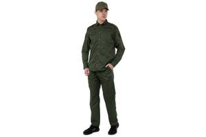 Костюм тактический рубашка и брюки Military Rangers ZK-SU1127 XXL Оливковый (06508428)