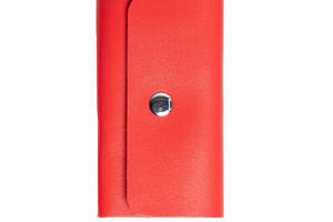 Кожаная ключница Skin and Skin 11х5 см на 6 ключей Красная (LA05R)