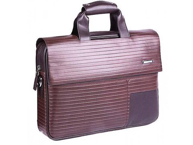Кожаная сумка для ноутбука V 402 Brown Business Collection V.402.B коричневая