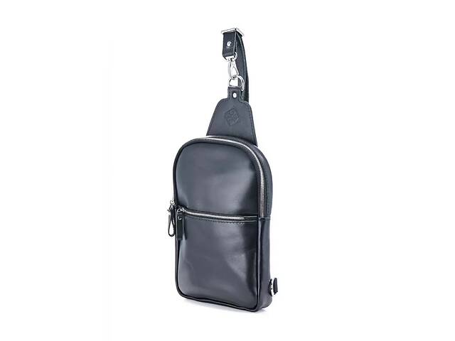 Кожаная сумка Skin and Skin Crossbody Sling 31х22х5 см Черный (BM02BL)